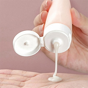 Easy to squeeze travel bottle