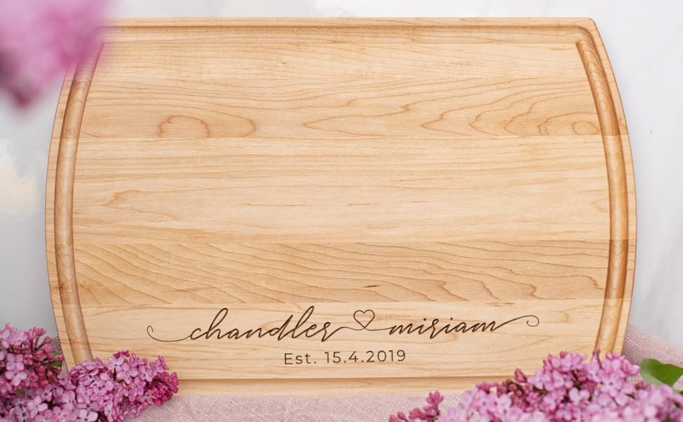 Forest Decor Personalized Cutting Boards, Handmade Custom
