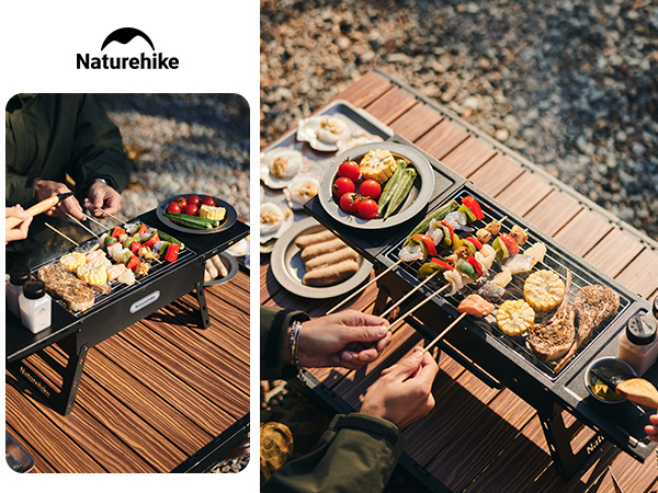 Amazon | Naturehike直営店 バーベキューコンロ 折りたたみ