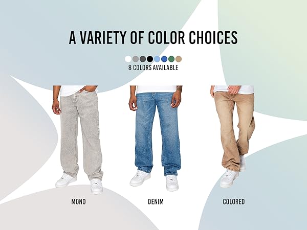 【新品タグ付き¥52,000】MN LAST sentimentsヴィリジアン VICTORIOUS Men's Essential Baggy Wide Denim Jeans DL999