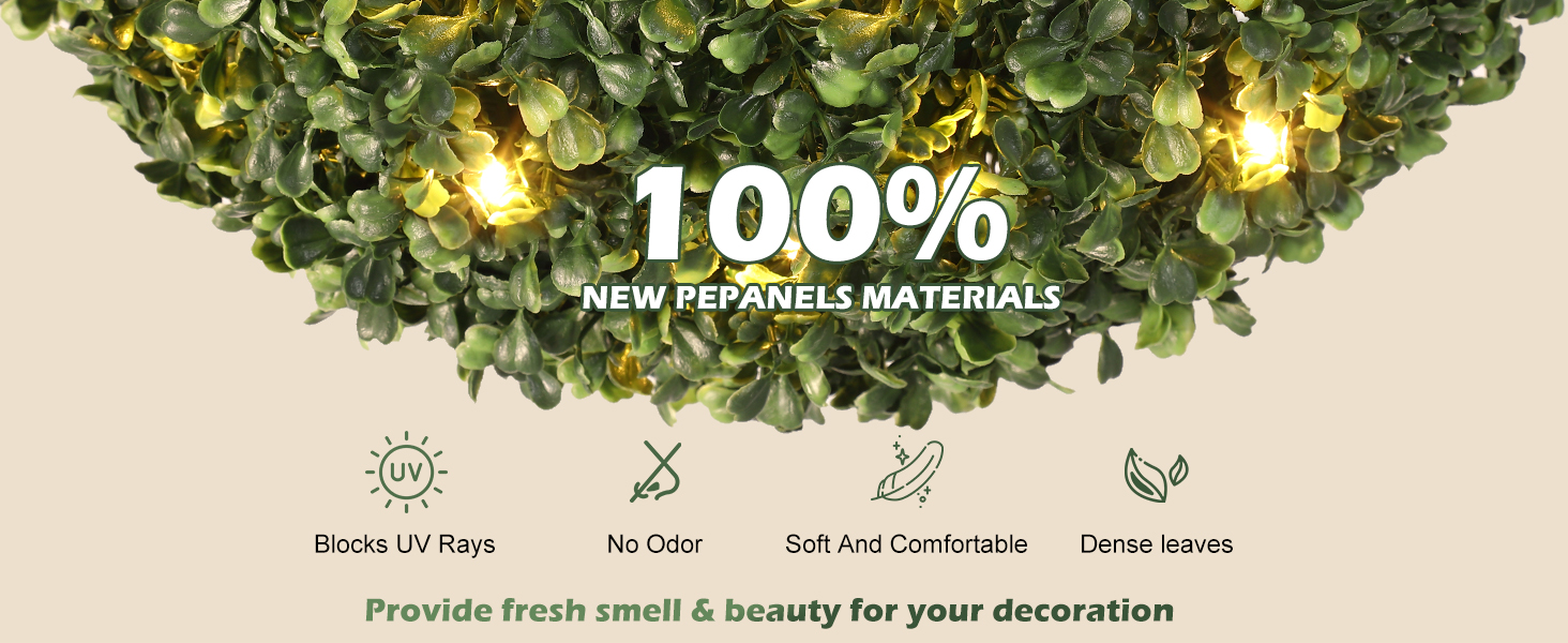 prelit topiary trees artificial outdoor