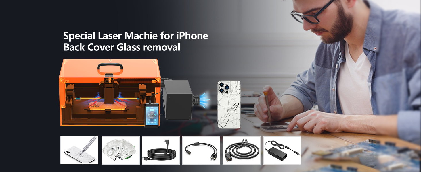 Laser Machine for iPhone