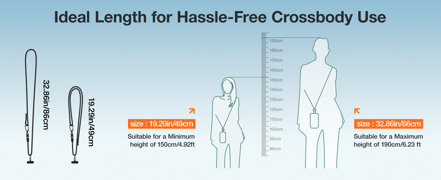 Adjustable Anti Theft Phone Strap for All Phones