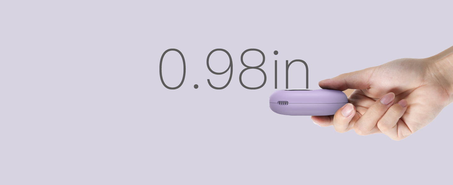 ultrathin round and no sharp edge feel comfortable under your pillow or under mattress