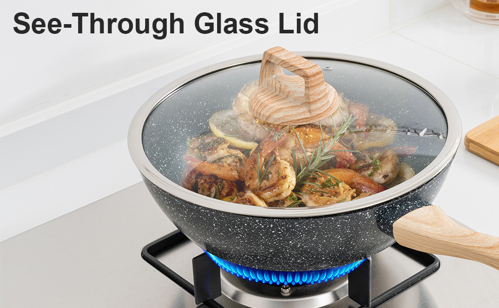 12 Pcs Pots and Pans Set