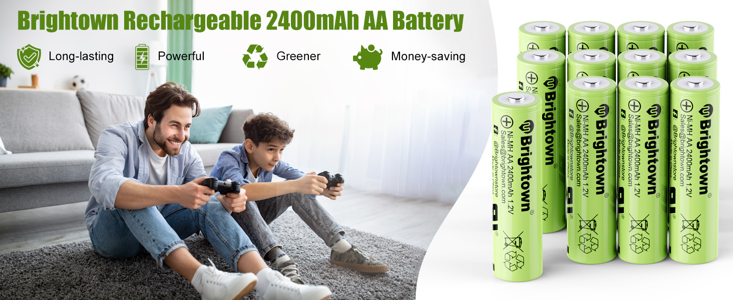 Rechargeable AA Batteries