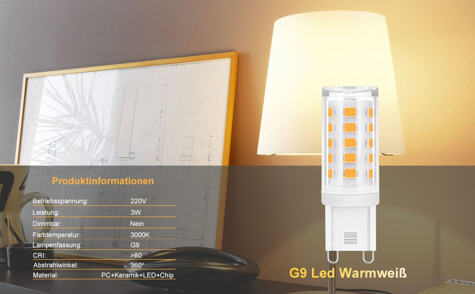 G9 LED warmwei?