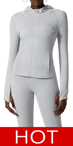 Workout Running Track Jackets for women's