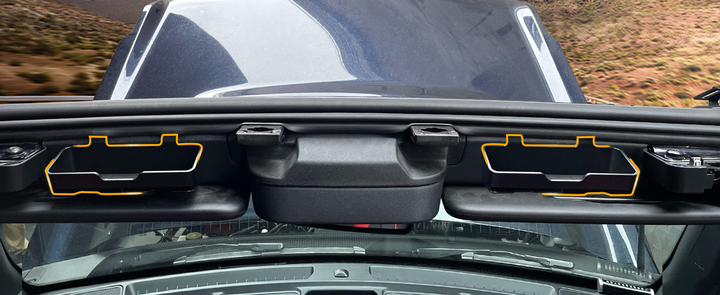 Sunglass Holder Compatible with 2021 2022 2023 New Ford Bronco