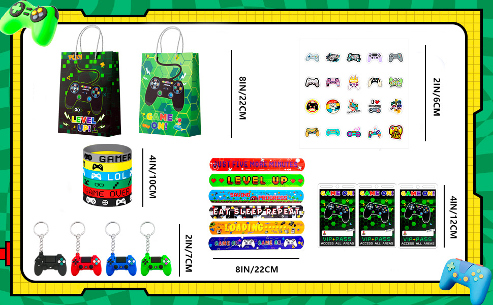 video game party favors for kids