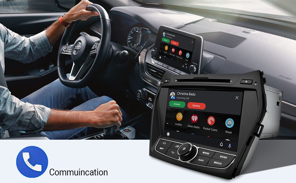 OTTOCAST Adaptateur sans Fil Android Auto, dongle Android Auto sans Fil 5GHz, convertit Android
