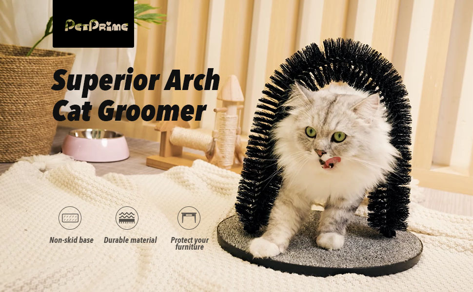 Arch Cat Groomer Cat Self Grooming Brush Cat Toy Cat Self Groomer