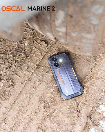 OSCAL Marine2 タフネススマホ Android 15 タフネススマホ「OSCAL Marine2」64GB版、2025年8月22日より