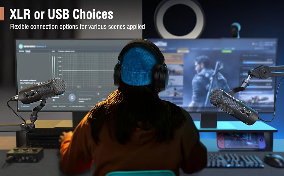 micrófono de grabación