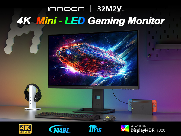 innocn 32m2v(4k mini LED monitor）black INNOCN 32M2V Review - YouTube