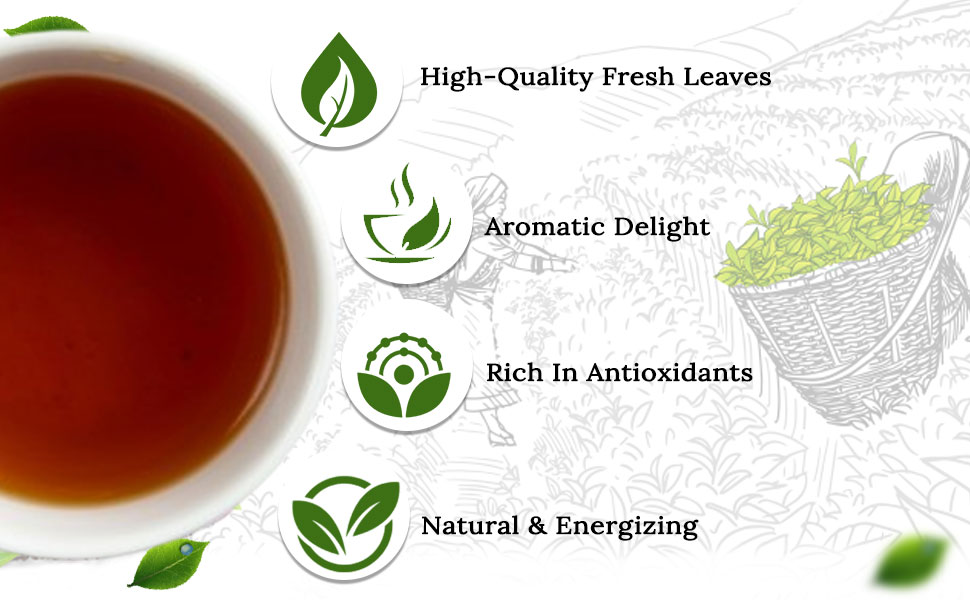 SPN-JGSP Rose Black Tea - Premium Black Tea with Rose Petals