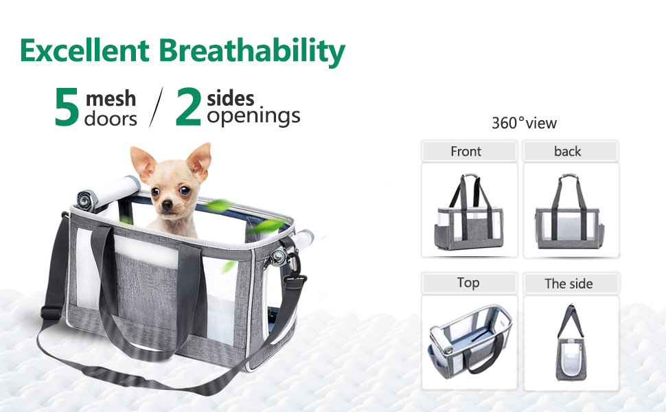 Dog Carrier for Small Dogs Airline Approved, Tsa Approved