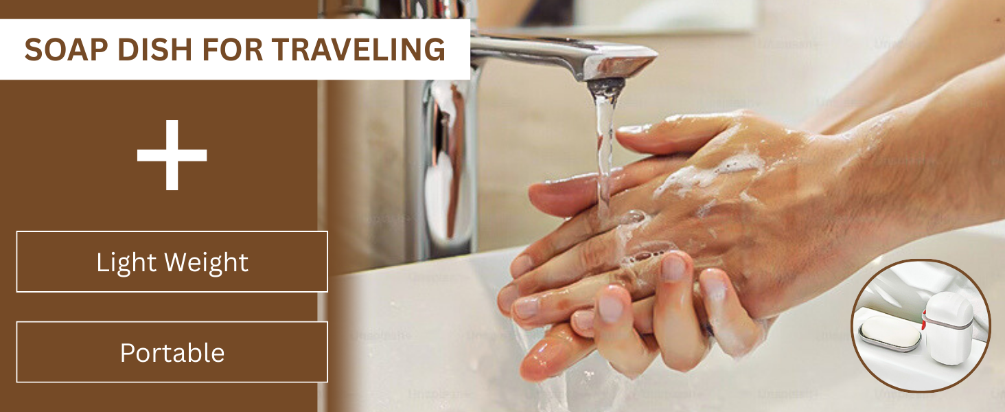 Plastic Travel Soap Box 
