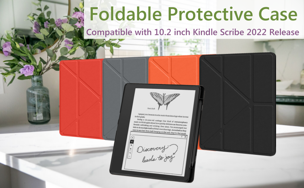 Kindle Scribe Case for Kindle Scribe 10.2 inch 2022 Release DTangLsm PU Leather