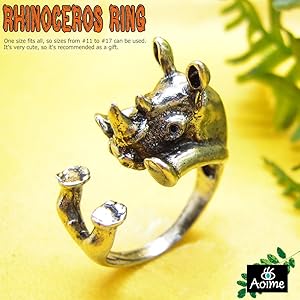 古着 40's アニマルボタン リング 指輪 ハンドメイド アクセサリー Amazon | サイ リング さい 指輪 フリーサイズ アニマル 動物
