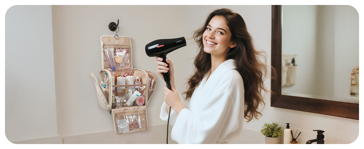 BAGSMART Travel Toiletry Bag