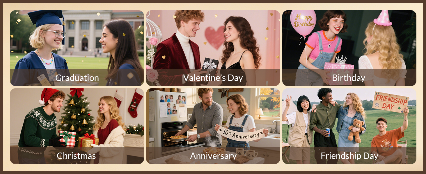 gifts to him, her, couples, BFFs