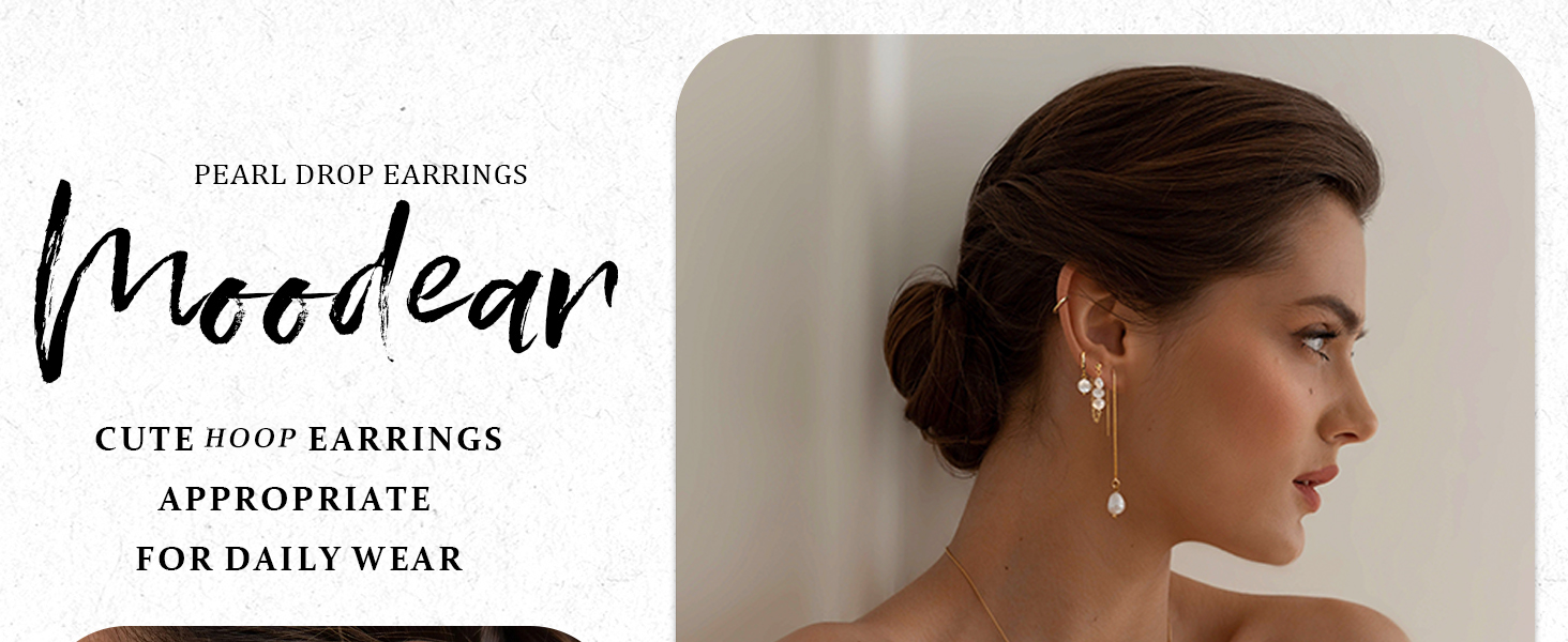 pearl earrings for women