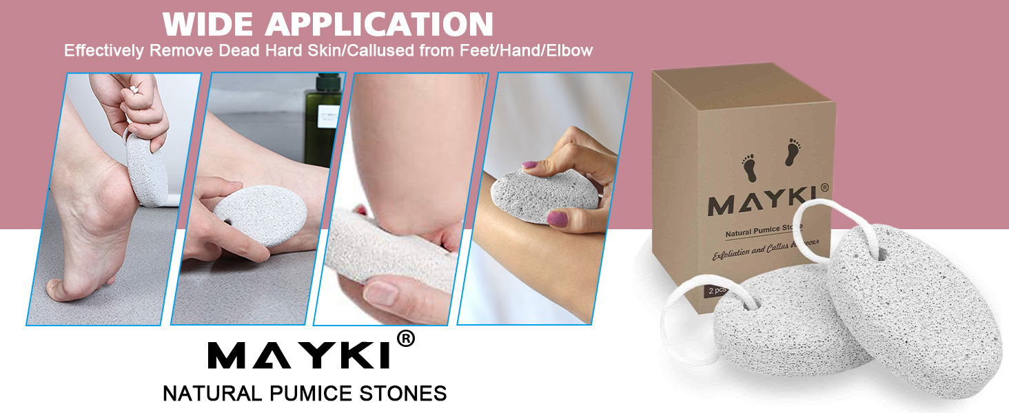 MAYKI Pumice Stone for Feet