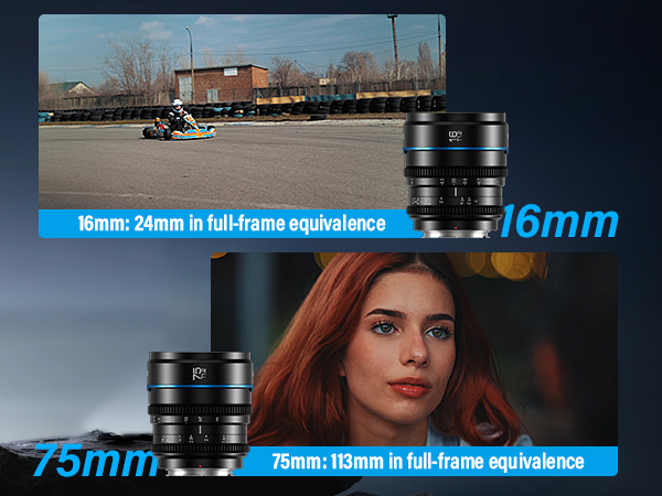 SIRUI Night Walker シネレンズセット16/75mm Eマウント Amazon.com : SIRUI Night Walker 75mm S35 Telephoto Cine Lens