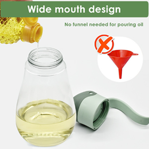 SUPKIT Glass Oil Dispenser Bottle