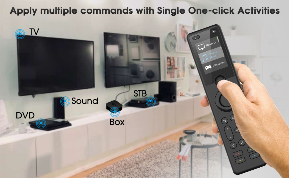 X1 Universal Remote Control with Hub, Allinone Smart