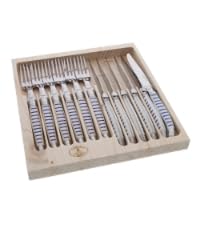 Amazon.com | Jean Dubost Laguiole 20-Piece Everyday Flatware