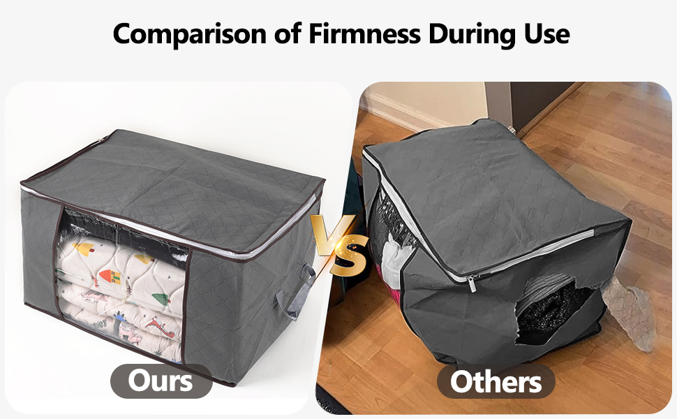 90L Large Storage Bags For Clothes,10 Pack Foldable Blanket