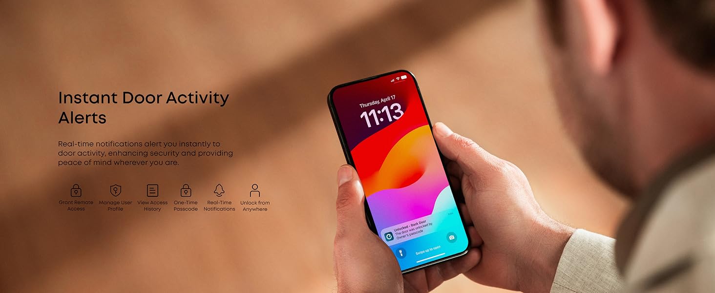 eufy with real-time door alerts for instant notifications