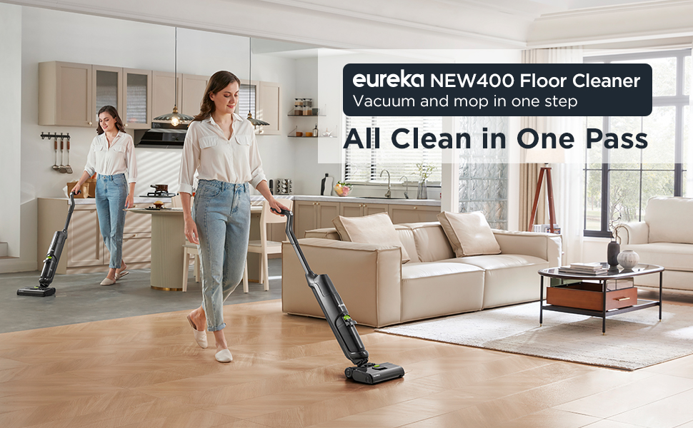 EUREKA NEW400 cordless floor vacuum mop cleaner 