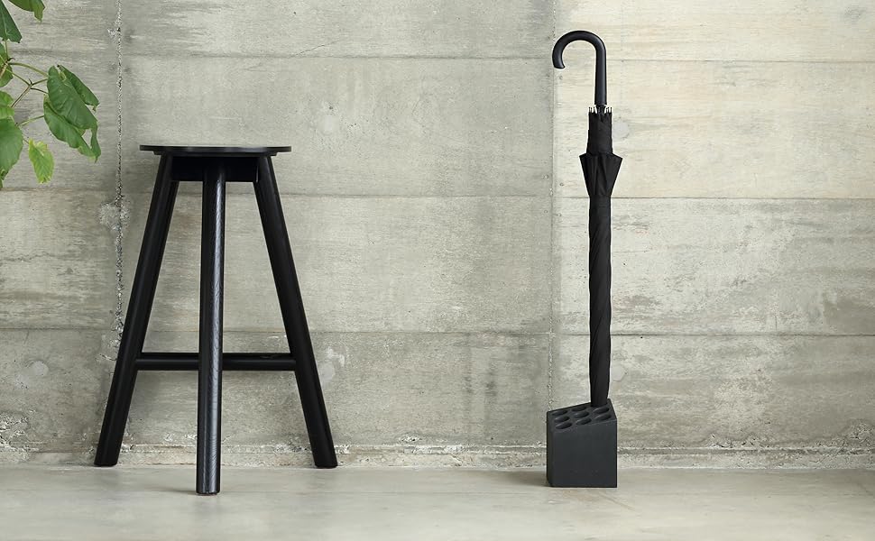 【受注作製】コンクリートブロック傘立て　アイビー 受注作製】コンクリートブロック傘立て アイビー