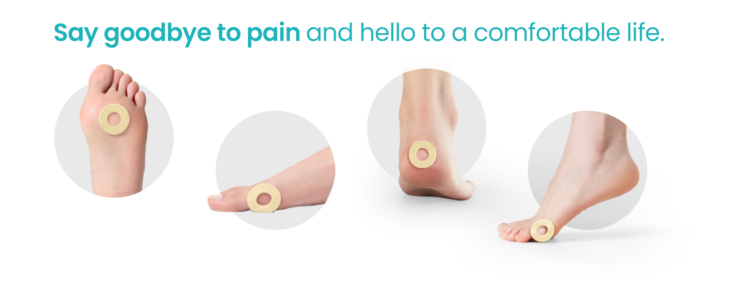corn pads toes feet callous callus cushions for bottom of foot relive pain pressure blister foam