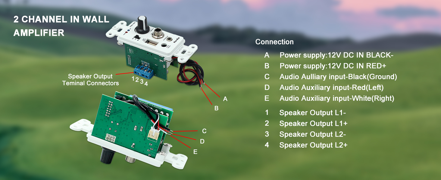 in wall amplifier