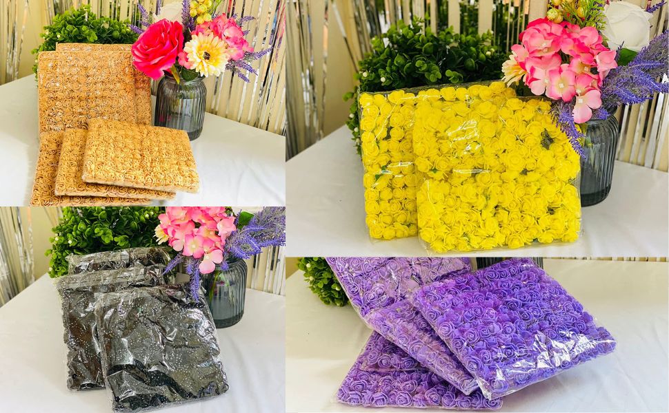 creative balloons Artificial Foam Rose Flowers Red Foam Rose Fake