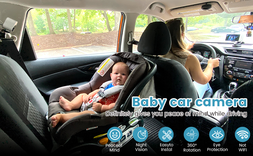 Wireless Baby Car Camera