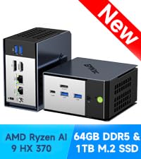 【新品】GMKtec EVO-X1 64GB/1TB 新品】GMKtec EVO-X1 64GB/1TB GMKtec EVO-X1 Mini-PC with