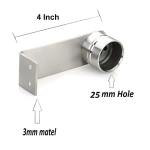 curtain rods steel set pipe