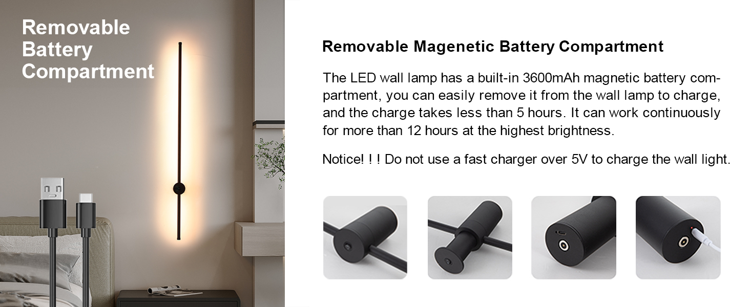 Removable battery compartment