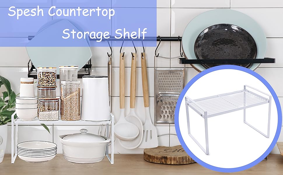 Spesh Kitchen Cupboard Shelf 33x21x18cm Cupboard Shelf Organiser