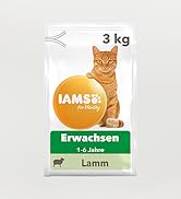 IAMS for Vitality Katzenfutter trocken mit Lamm - Trockenfutter für Katzen im Alter von 1-6 Jahre...