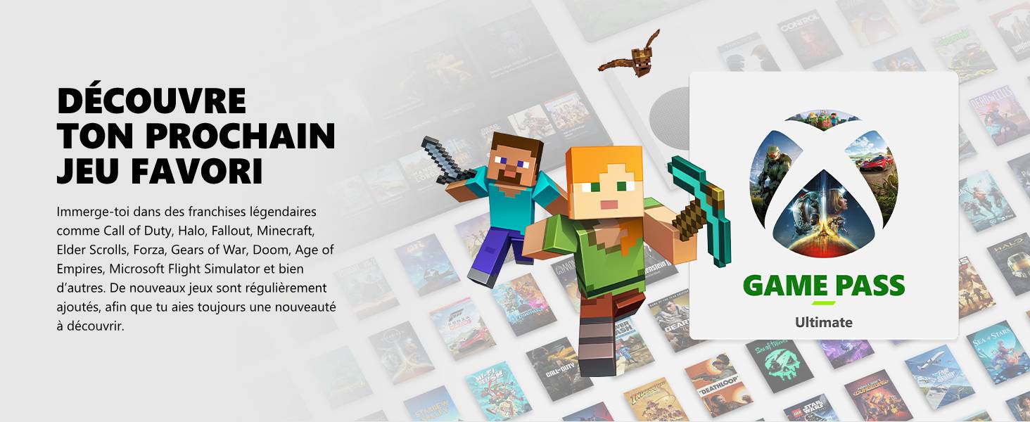 Xbox Game Pass Ultimate - 3 Mois Abonnement Xbox - Windows PC - Cloud 2 GPU