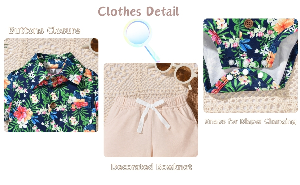 Baby Boy Hawaiian Outfit