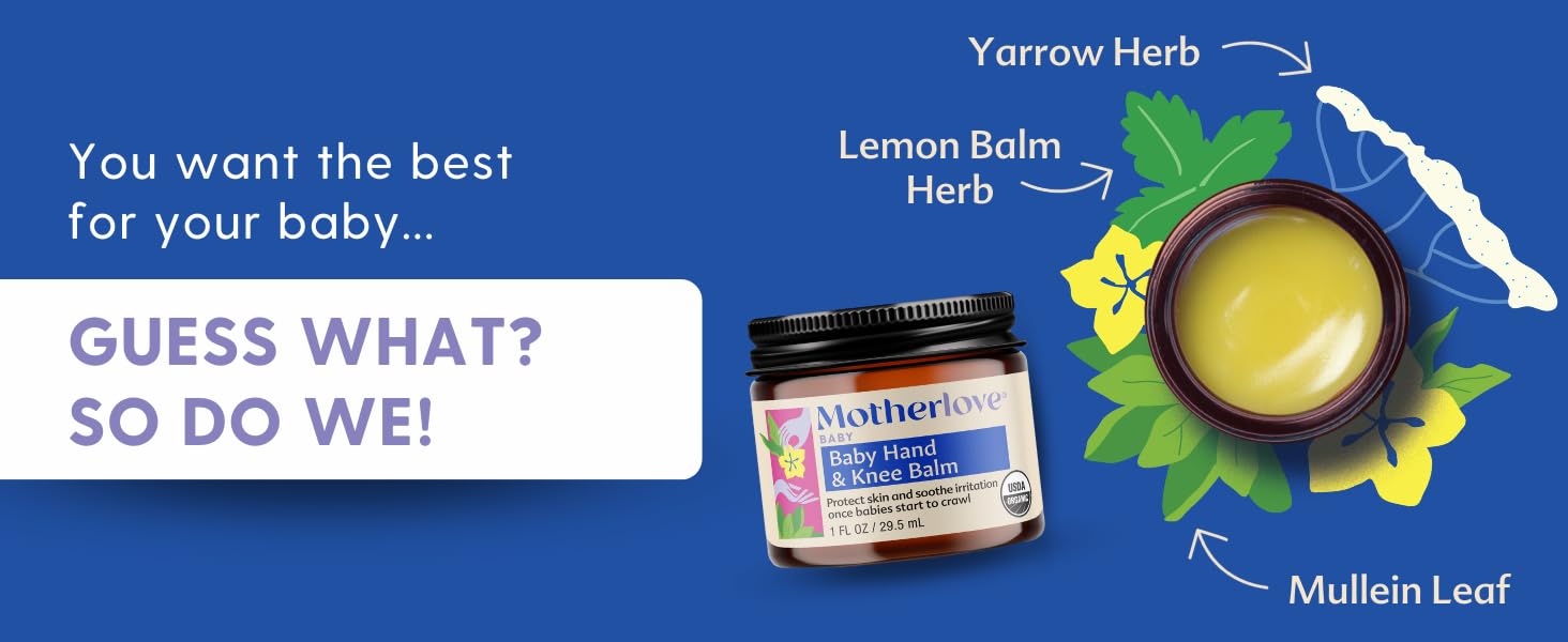 Yarrow herb, lemon balm herb, and mullein leaf.