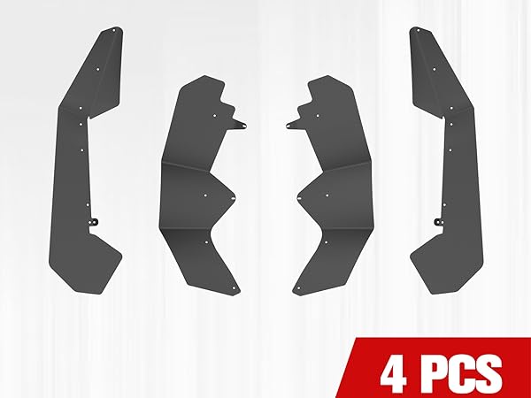Amazon.com: HAKA TOUGH Mud Flaps for Polaris RZR Pro XP / XP4