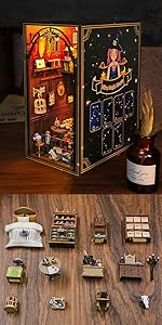 DIY Dollhouse Booknook Insert Decor Alley